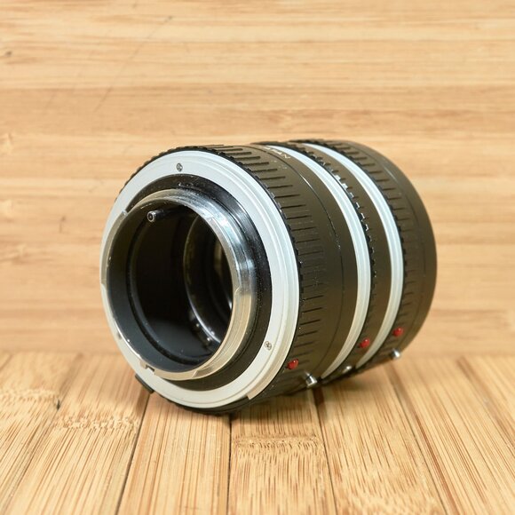 Minolta MC Auto Extension Tubes 14mm 21mm 28mm With Box, Made in Japan - Picture 4 of 8